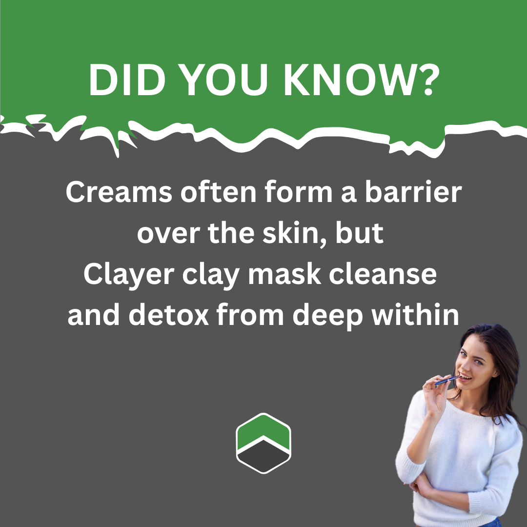 Clayer Clay Masks 'Did You Know?' Graphic
