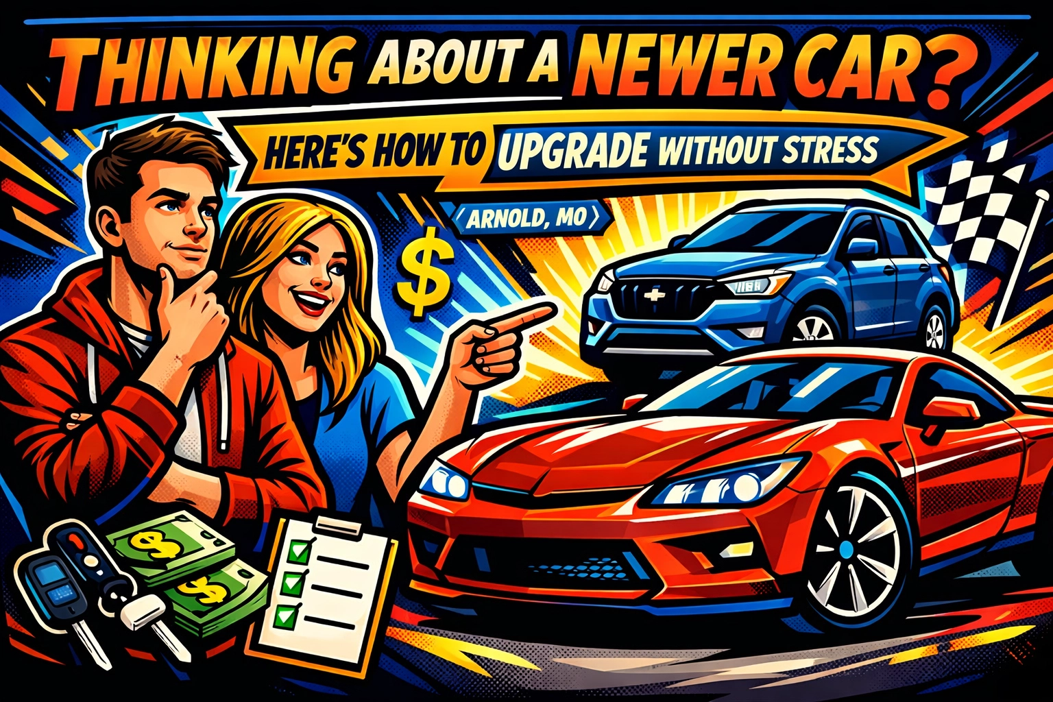 [HERO] Thinking About a Newer Car? Here's How to Upgrade Without Stress (Arnold, MO)