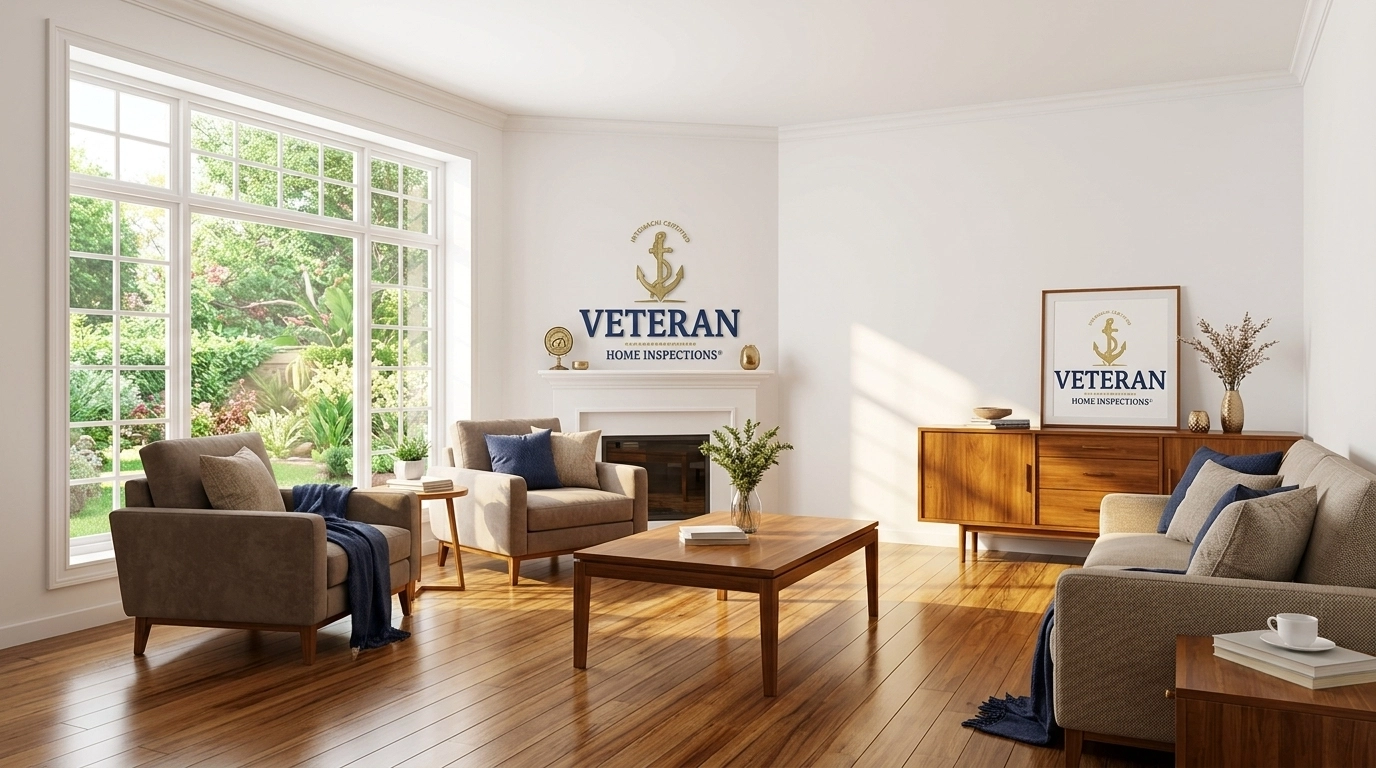 A beautifully maintained, sun-lit living room in a Boerne home, representing a healthy, mold-free environment.