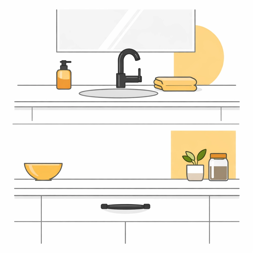 Modern kitchen and bathroom fixture updates for a Burnaby home refresh.