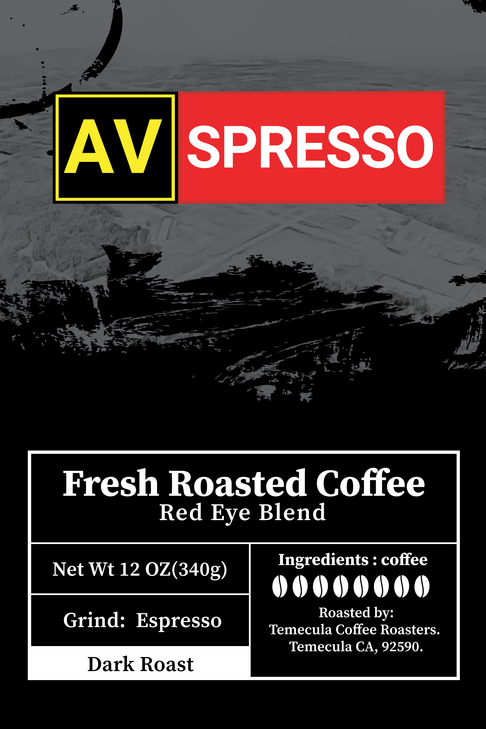Avspresso Roasters Red Eye Blend Dark Roast