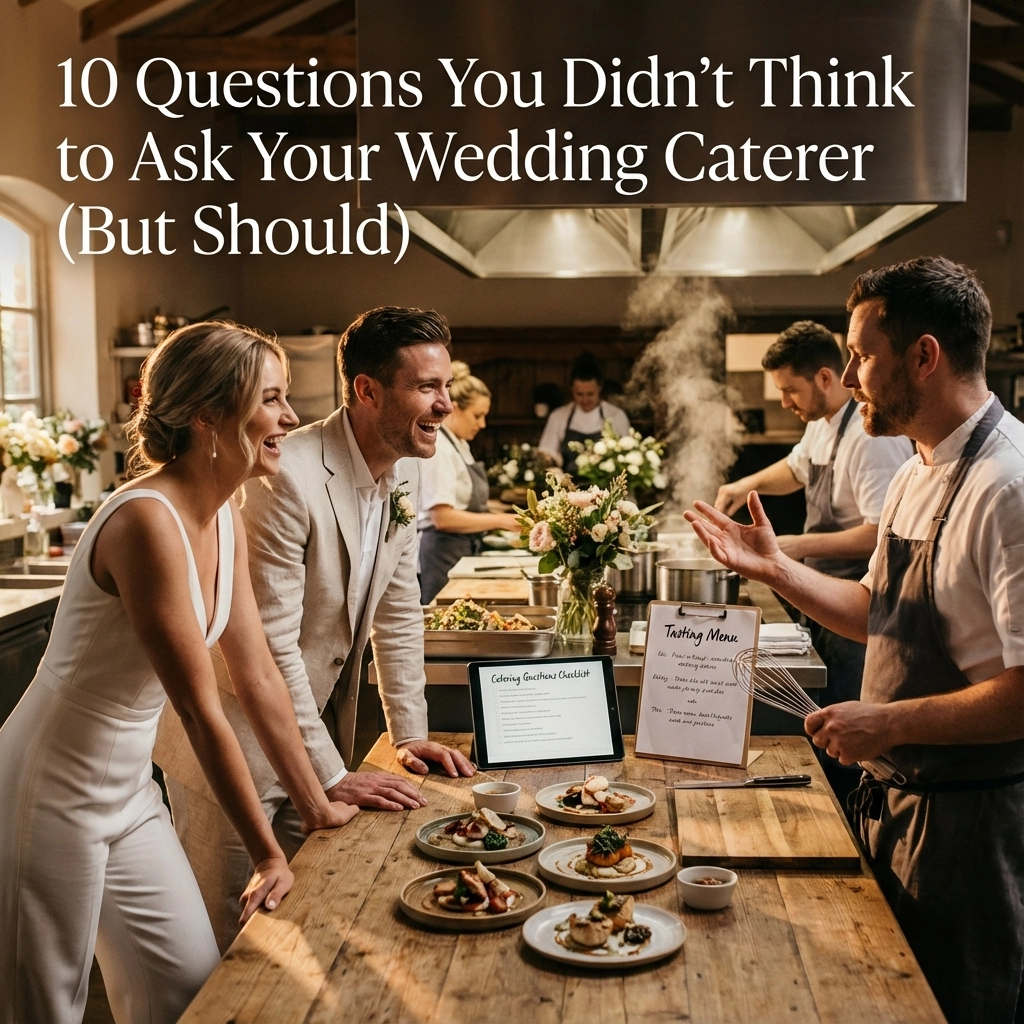 10 Questions You Didn't Think to Ask Your Wedding Caterer (But Should)