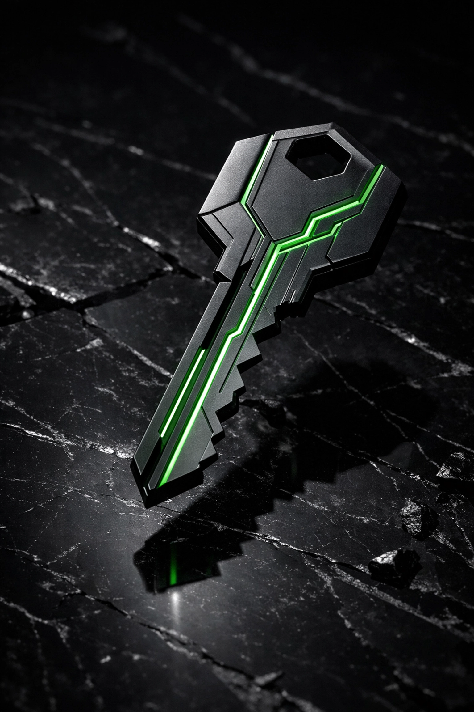 A glowing digital house key representing professional realtor growth in the Jefferson City market.