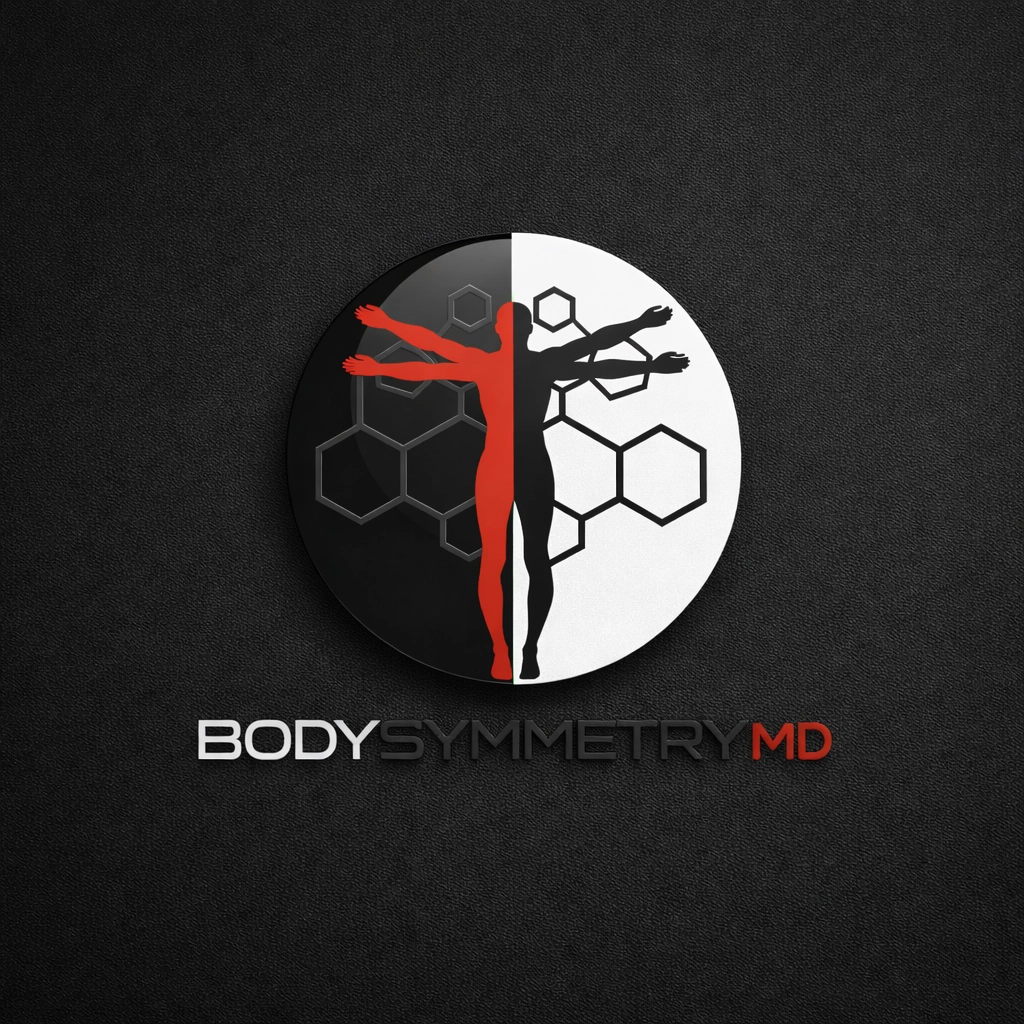 Body Symmetry MD Logo - Science and Symmetry