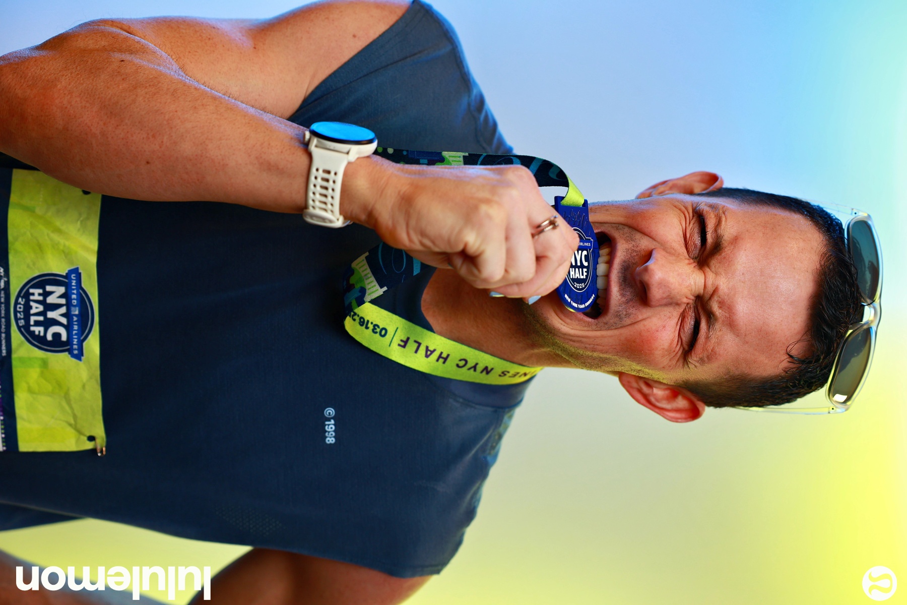 Runner Victory at NYC Half Marathon