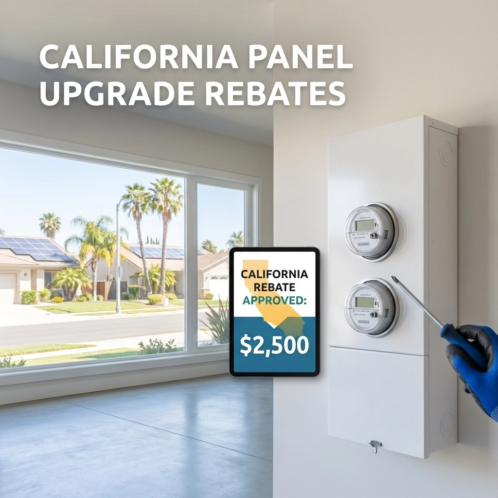 California Panel Upgrade Rebates: 5 Steps to Save Thousands on Your Electrical Upgrade (Easy Guide for 2025)