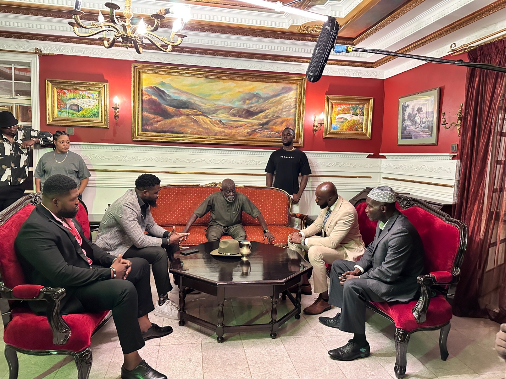 Corporate Film Boardroom Scene