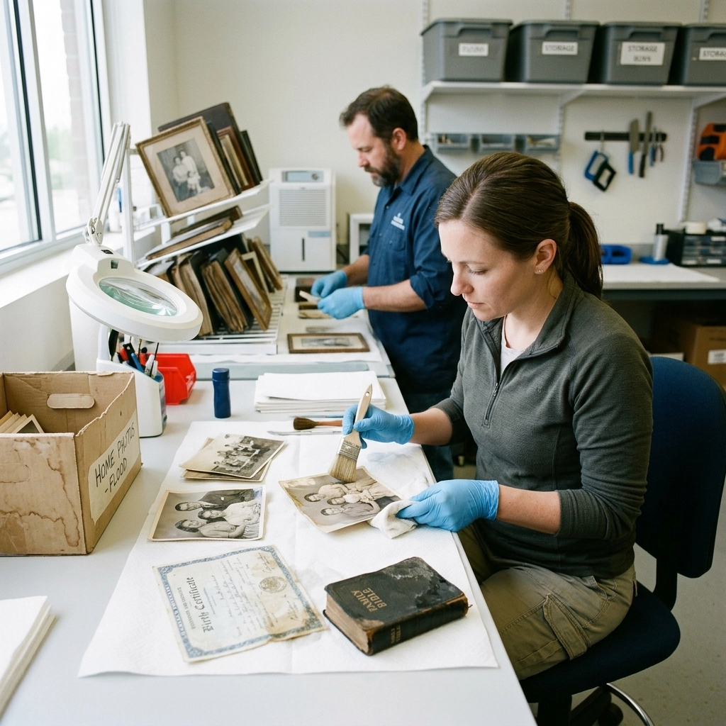 [HERO] Contents Rescue: How we save water-damaged photos and family treasures from a flooded home