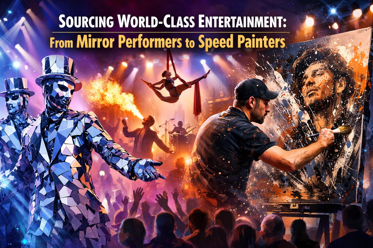 Sourcing World-Class Entertainment: From Mirror Performers to Speed Painters