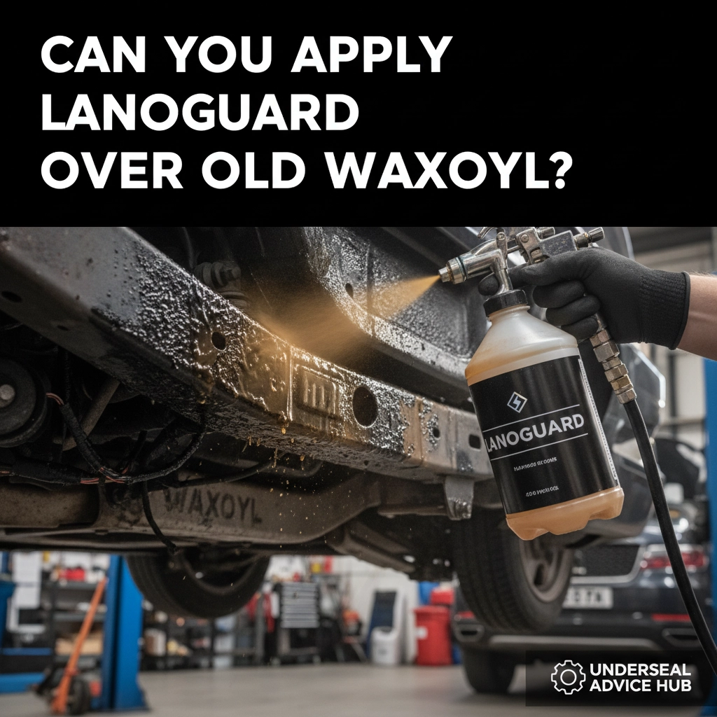 Can you apply Lanoguard over old Waxoyl?