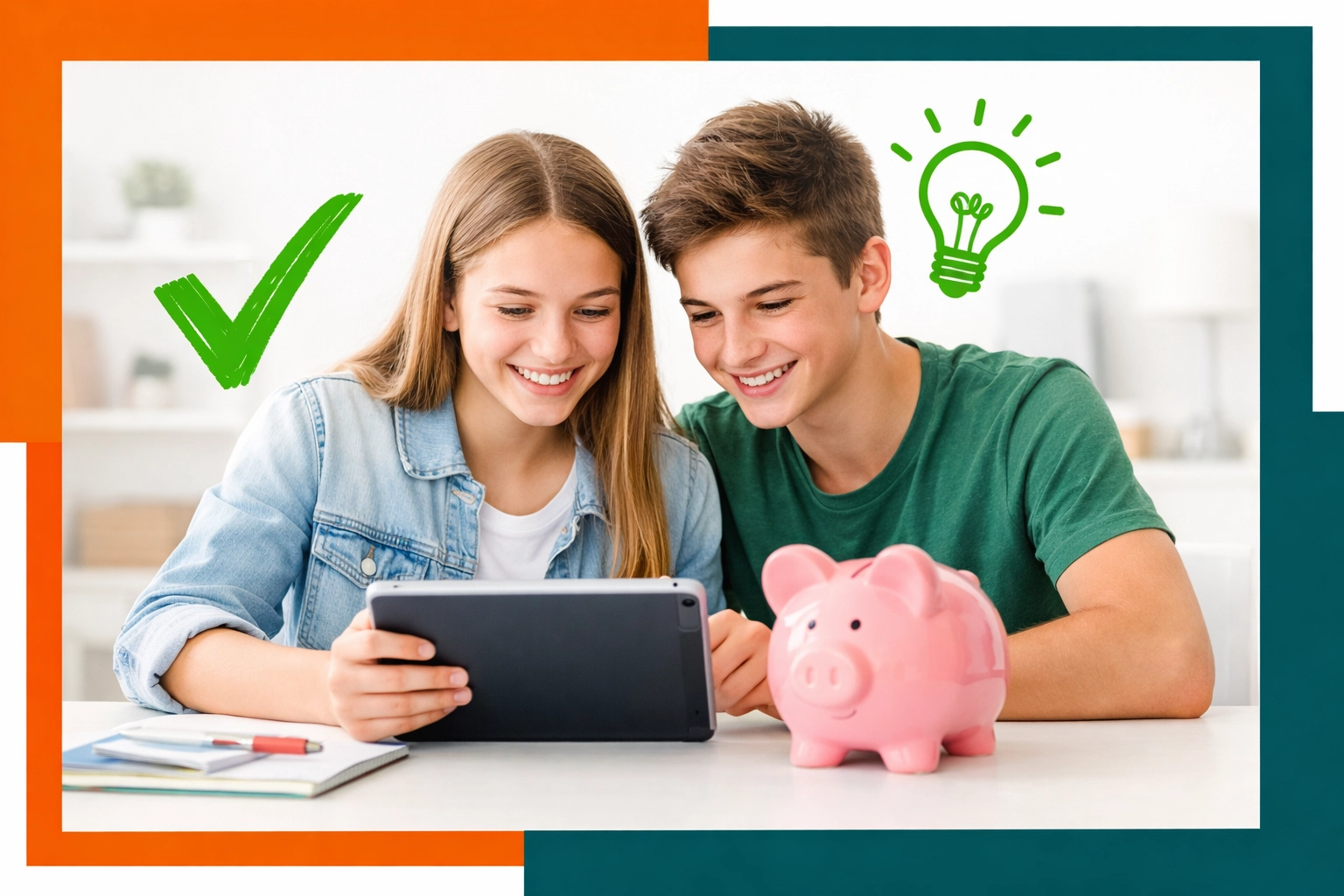 Teens learning financial literacy and life skills using the Complete Life Skills Platform modules.