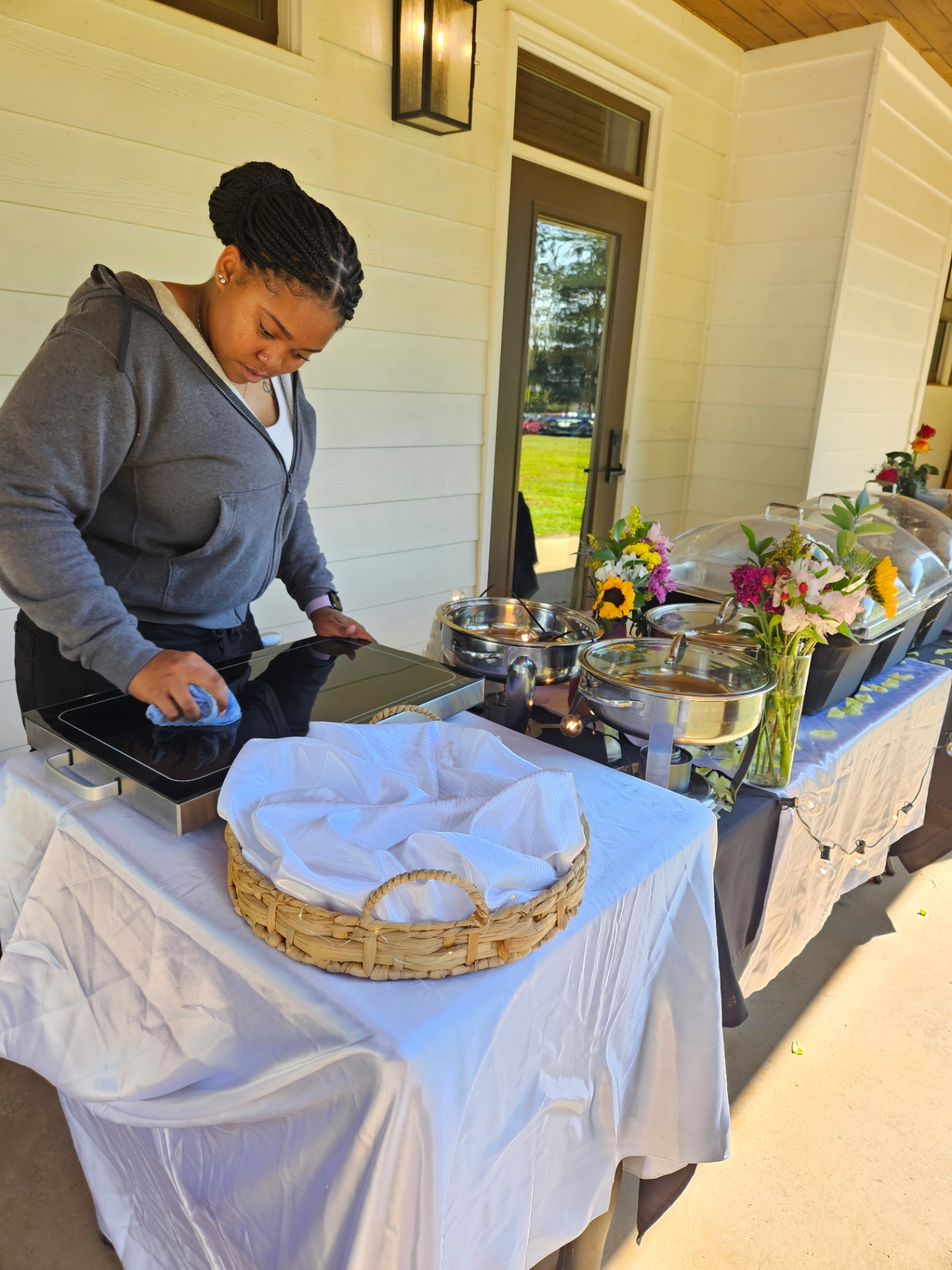 Daddy's Girl Catering Buffet Setup