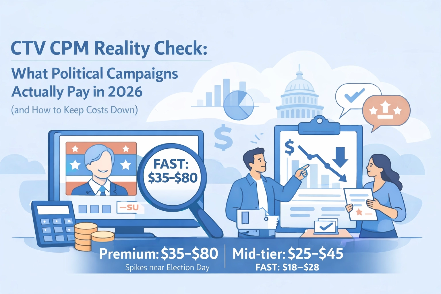 [HERO] CTV CPM Reality Check: What Political Campaigns Actually Pay in 2026 (and How to Keep Costs Down)