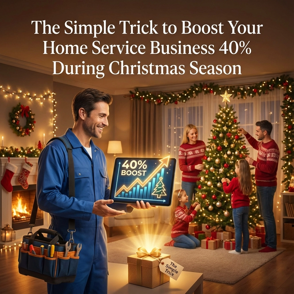 The Simple Trick to Boost Your Home Service Business 40% During Christmas Season