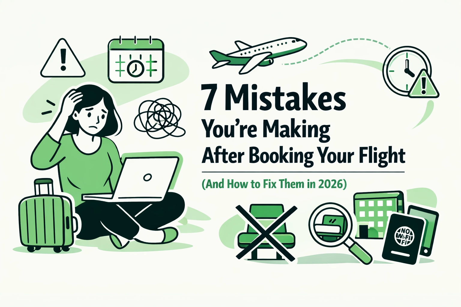 [HERO] 7 Mistakes You’re Making After Booking Your Flight (And How to Fix Them in 2026)