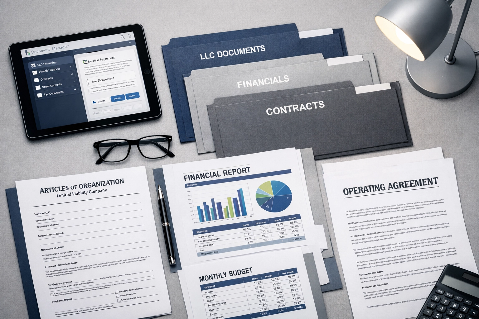 LLC formation documents and investment paperwork for senior housing real estate deals