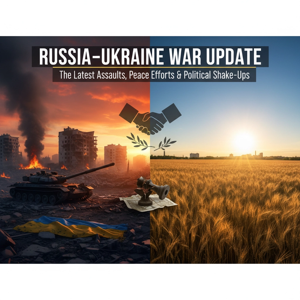 Russia–Ukraine War Update: The Latest Assaults, Peace Efforts &amp; Political Shake-Ups