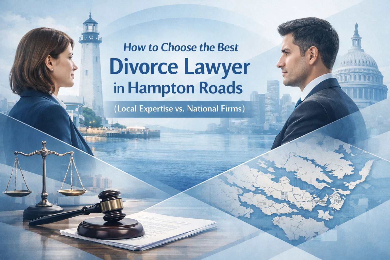 [HERO] How to Choose the Best Divorce Lawyer in Hampton Roads (Local Expertise vs. National Firms)