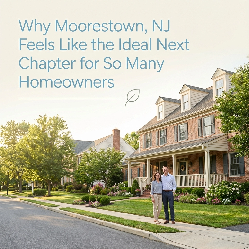 Scenic view of Moorestown, NJ, showcasing its charming small-town atmosphere and tree-lined streets Scenic view of Moorestown, NJ, showcasing its charming small-town atmosphere and tree-lined streets