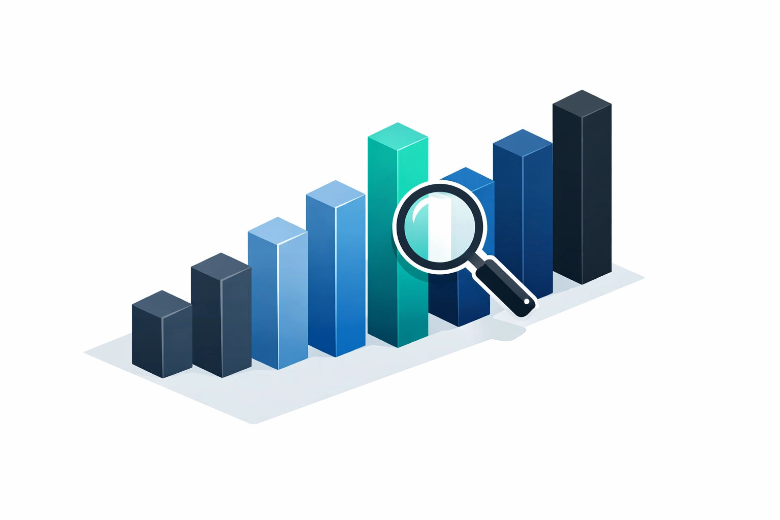 Bar chart representing various risk levels for strategic prioritization within the DMAIC framework.