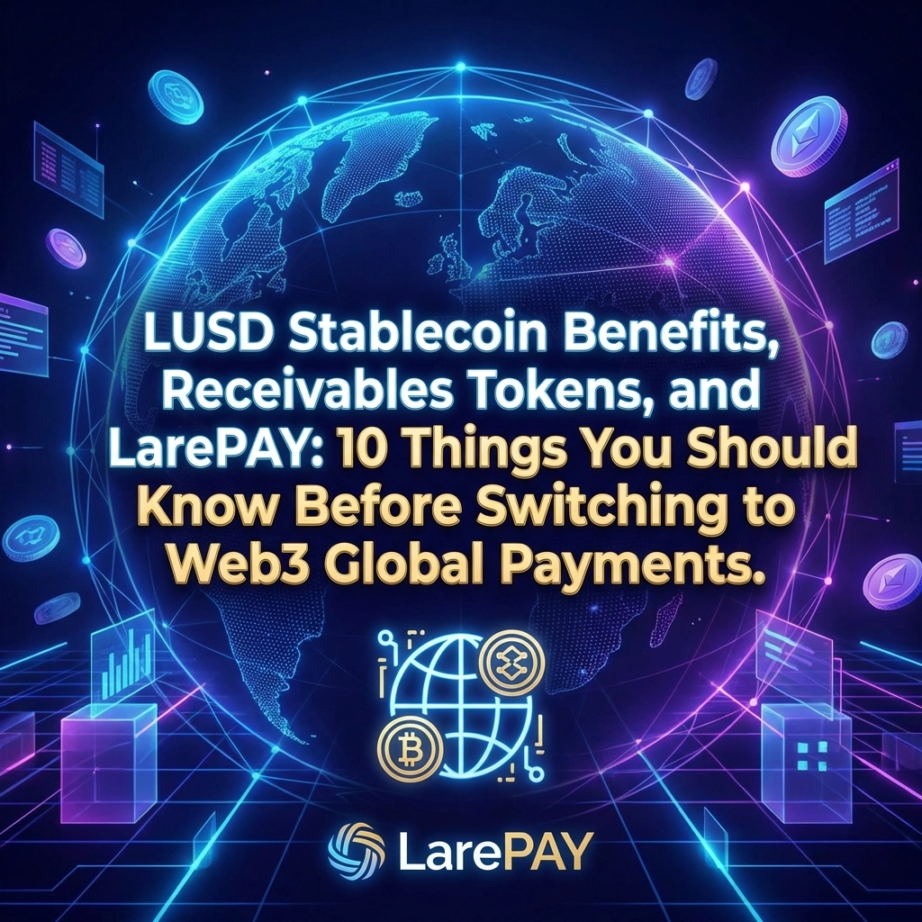 [HERO] LUSD Stablecoin Benefits, Receivables Tokens, and LarePAY: 10 Things You Should Know Before Switching to Web3 Global Payments