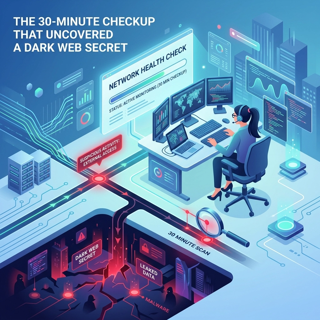 The 30-Minute Checkup That Uncovered a Dark Web Secret