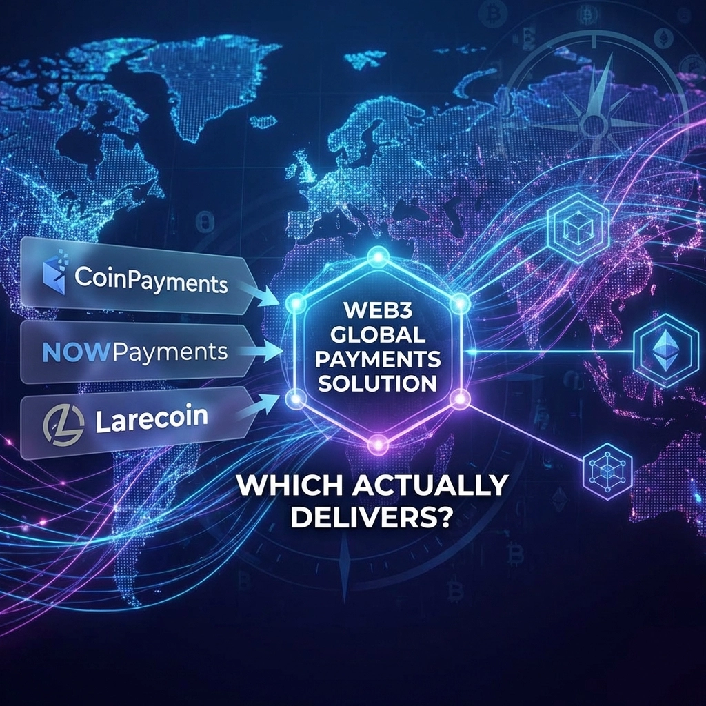 [HERO] CoinPayments vs NOWPayments vs Larecoin: Which Web3 Global Payments Solution Actually Delivers?
