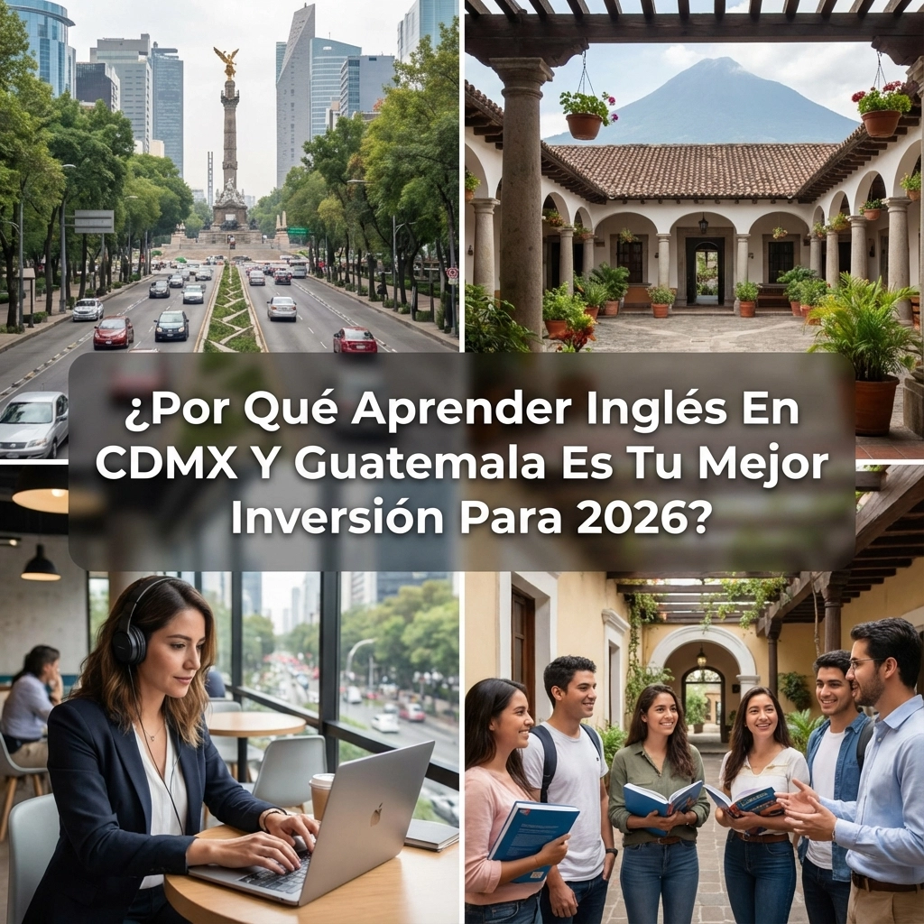 ¿Por Qué Aprender Inglés En CDMX Y Guatemala Es Tu Mejor Inversión Para 2026?