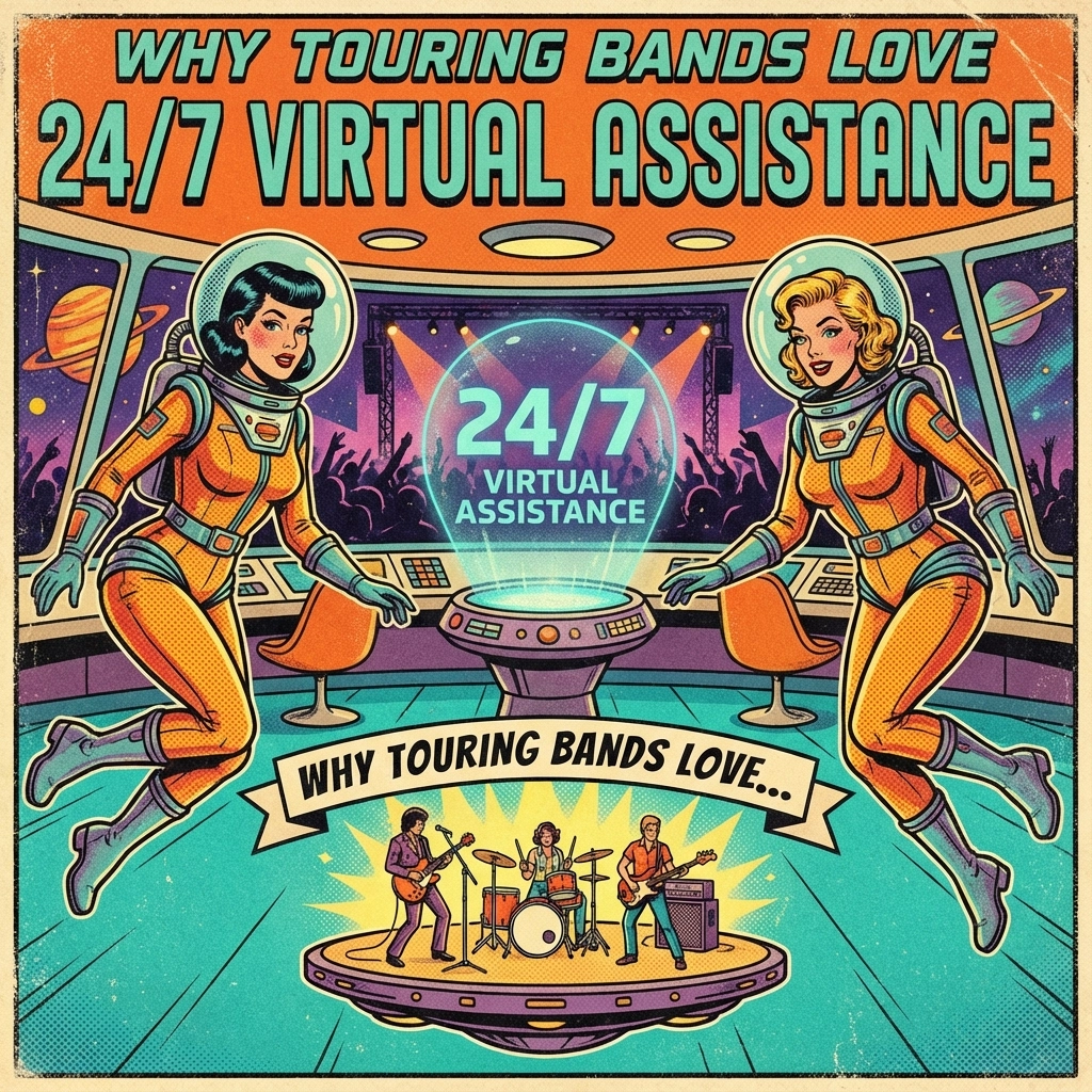 Why Touring Bands Love 24/7 Virtual Assistance