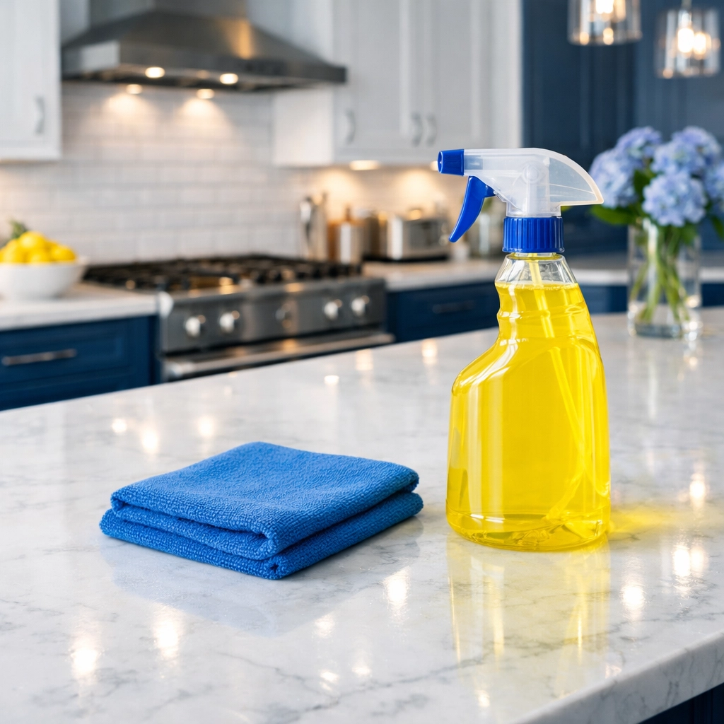 Spotless kitchen showcasing results of a professional deep cleaning Westborough service.