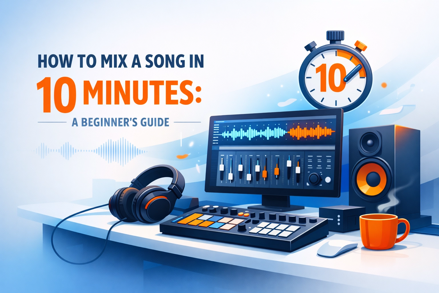 [HERO] How to Mix a Song in 10 Minutes: A Beginner's Guide