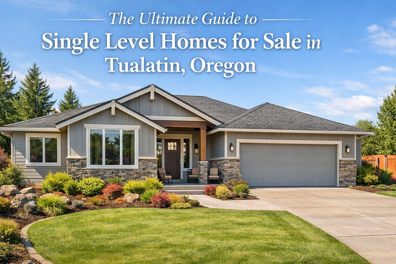 The Ultimate Guide to Single Level Homes for Sale in Tualatin, Oregon,Joe Saling