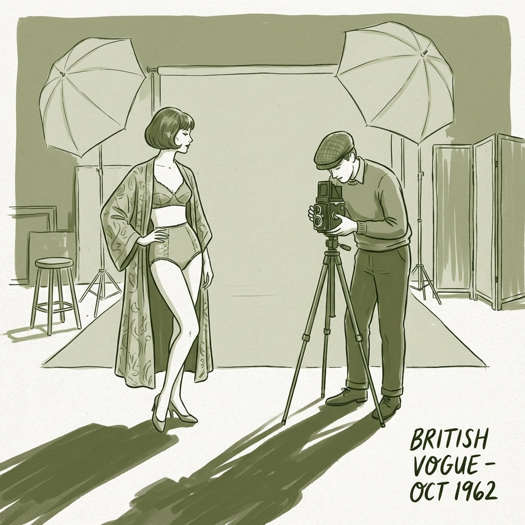 April Ashley's 1960s British Vogue modeling career as pioneering transgender fashion model