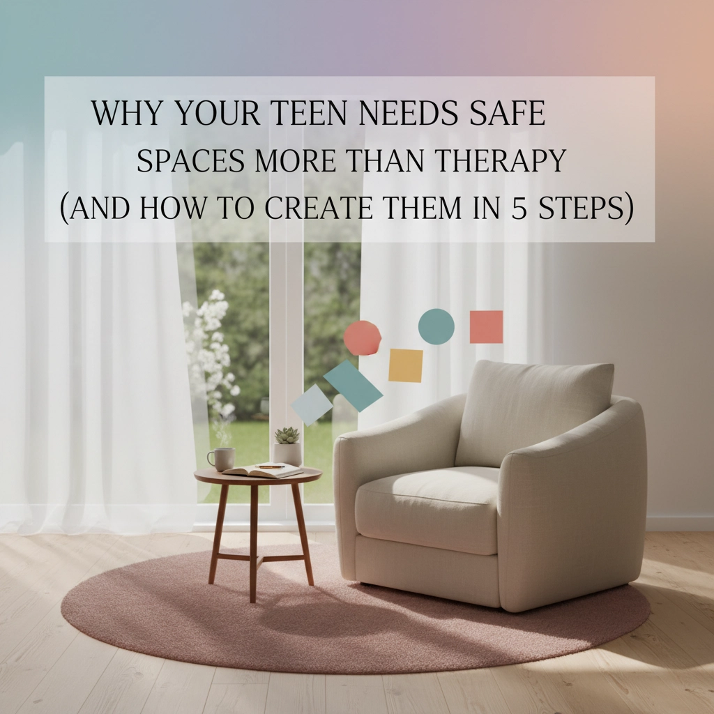 Why Your Teen Needs Safe Spaces More Than Therapy (And How to Create Them in 5 Steps)