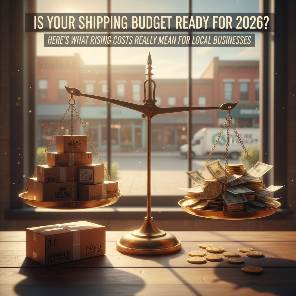 Is Your Shipping Budget Ready for 2026? Here's What Rising Costs Really Mean for Local Businesses
