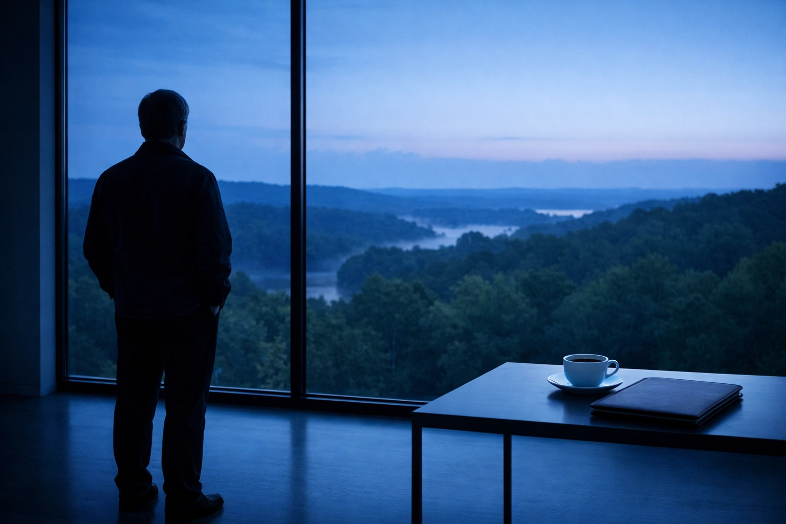 A business owner reflecting on a successful exit after selling an Alabama business.