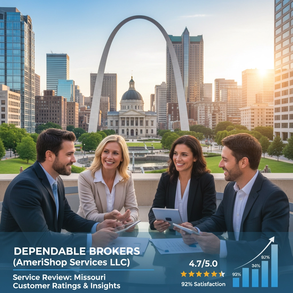 Dependable Brokers (AmeriShop Services LLC) Service Review: Missouri Customer Ratings &amp; Insights