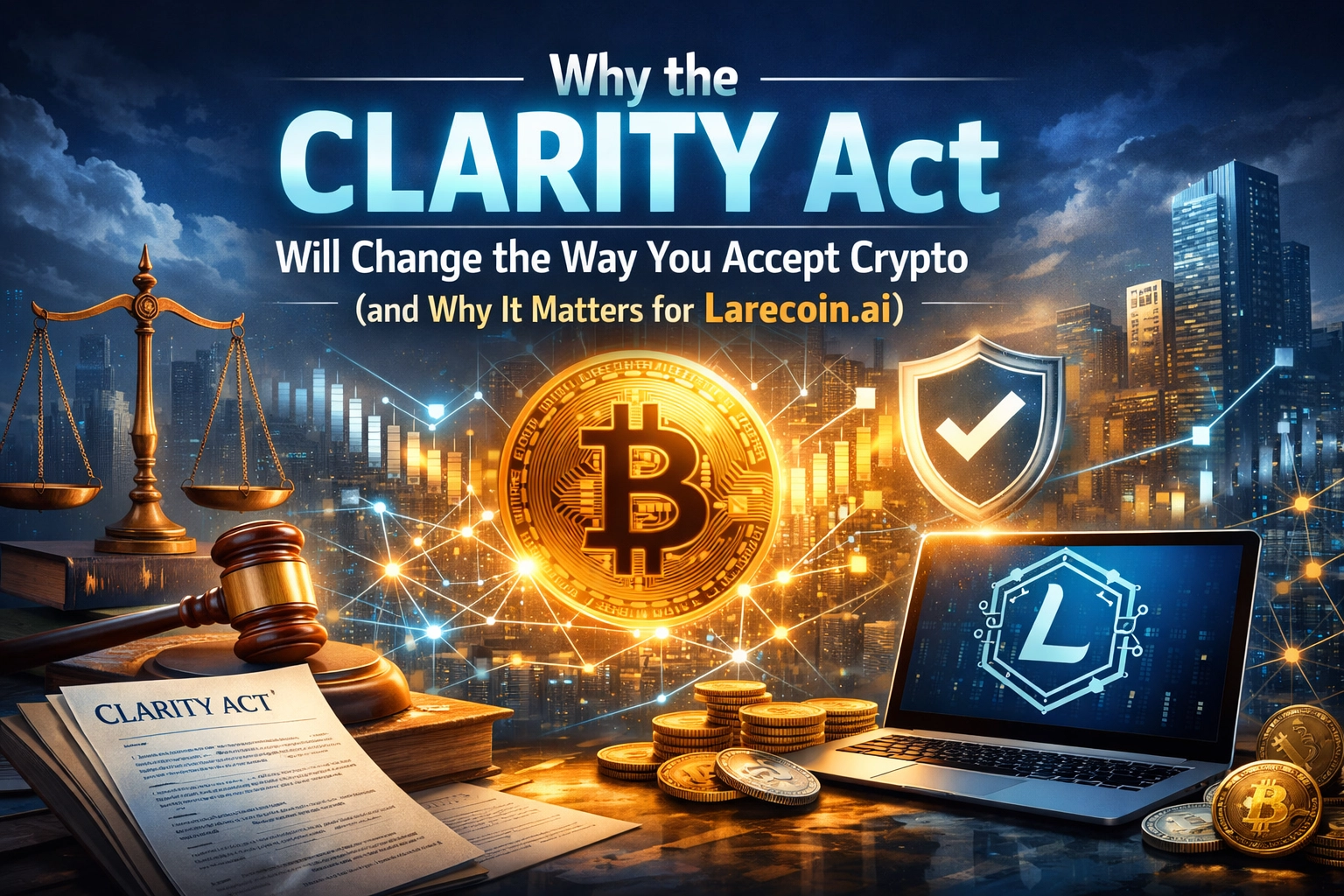 [HERO] Why the CLARITY Act Will Change the Way You Accept Crypto (and Why It Matters for Larecoin.ai)