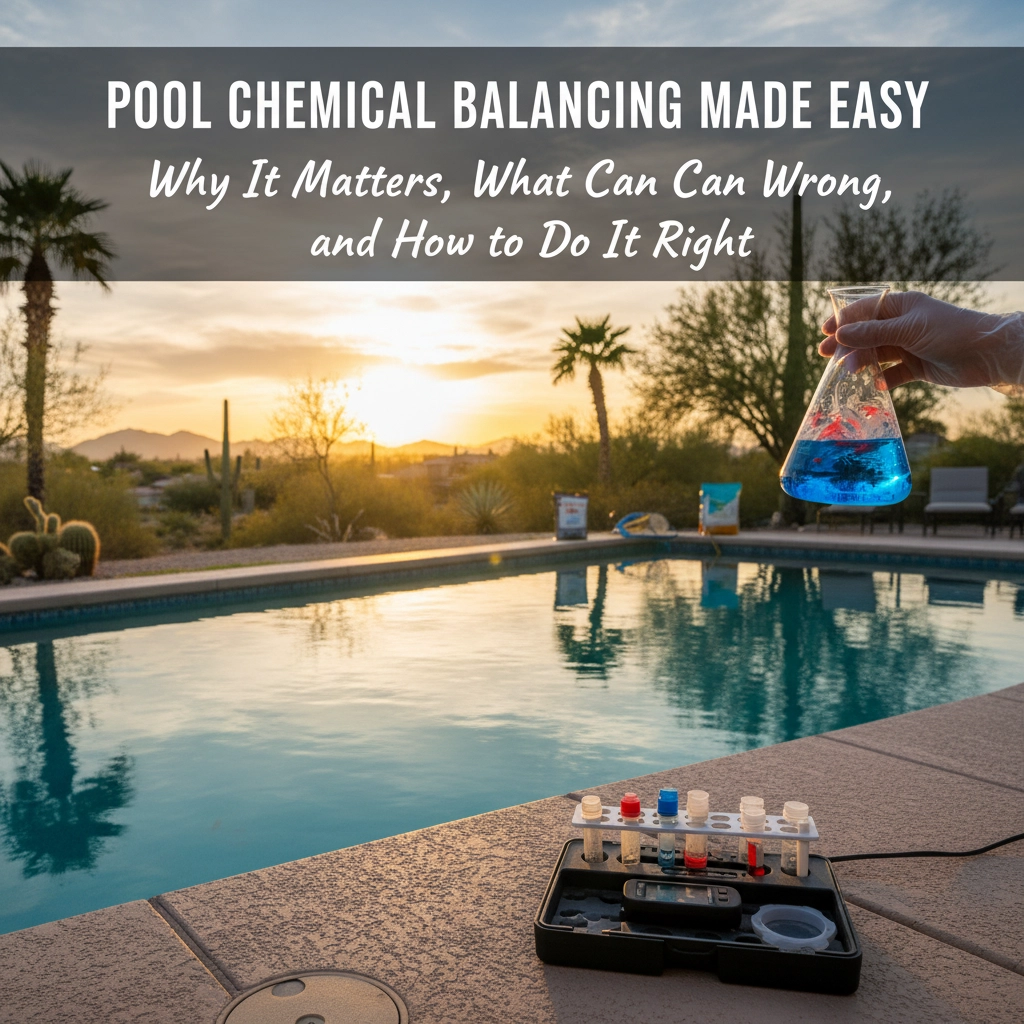 Pool Chemical Balancing Made Easy: Why It Matters, What Can Go Wrong, and How to Do It Right