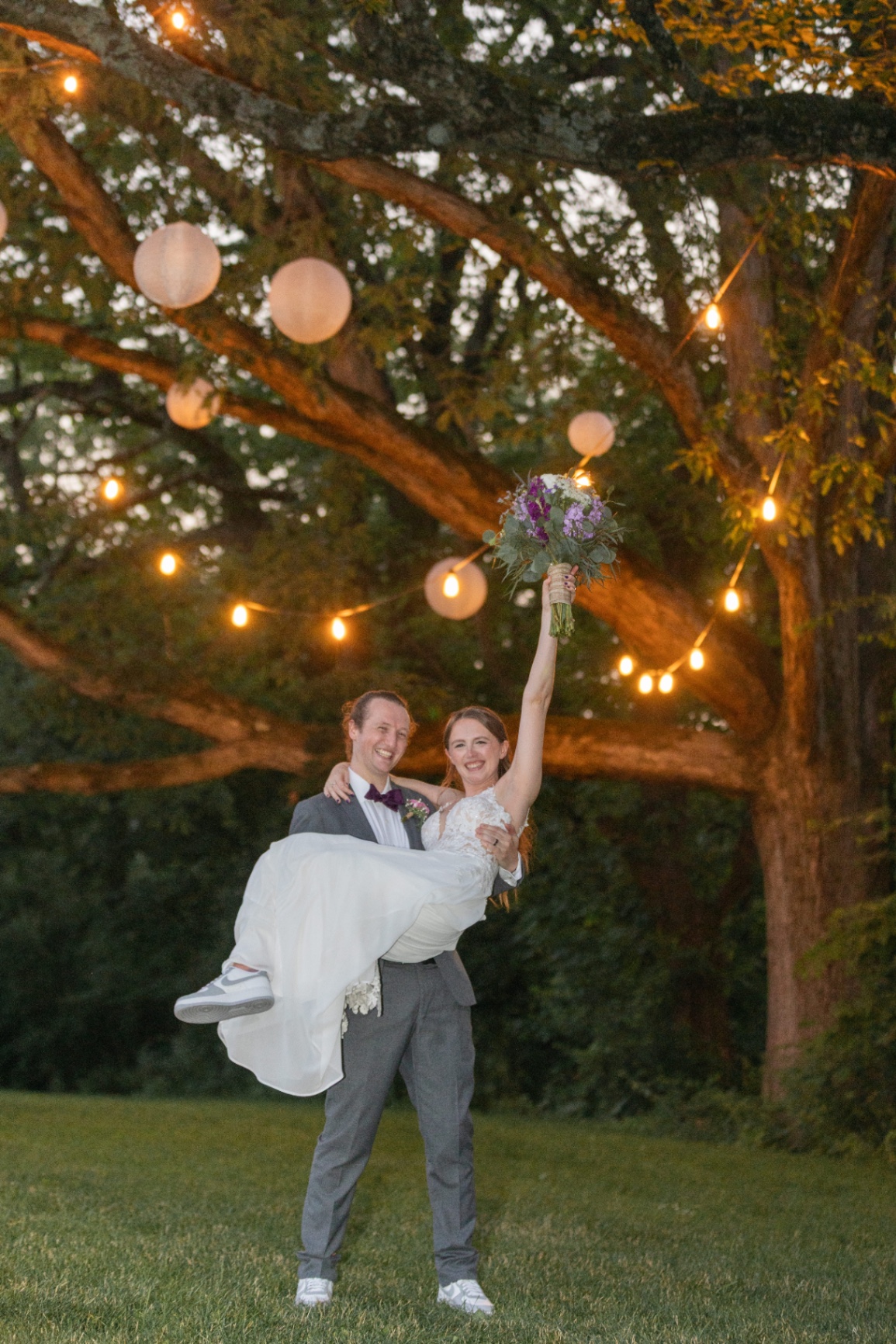 Tresa and Michael at their Monterre Vineyards wedding