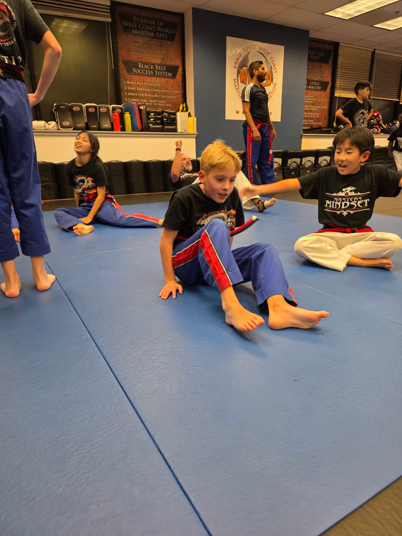 Kids' Martial Arts Class at West Coast World Martial Arts
