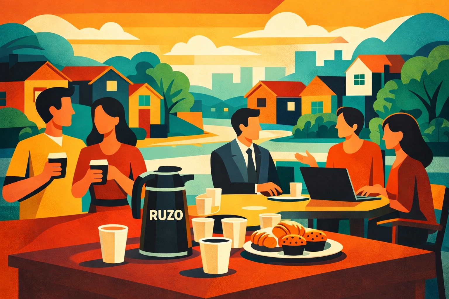 [HERO] The Living Machine Expands: Bringing Ruzo Coffee Catering to Your Next Event