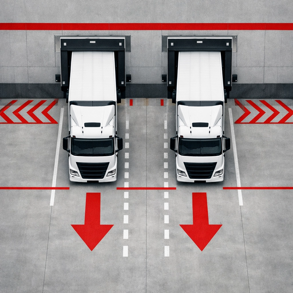 Strategic logistics loading bay in Hertford for optimized supply chain distribution and storage.