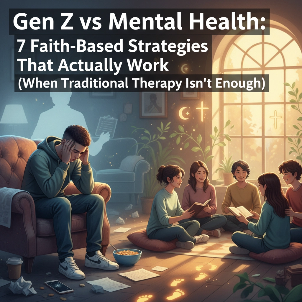 Gen Z vs Mental Health: 7 Faith-Based Strategies That Actually Work (When Traditional Therapy Isn&#39;t Enough)