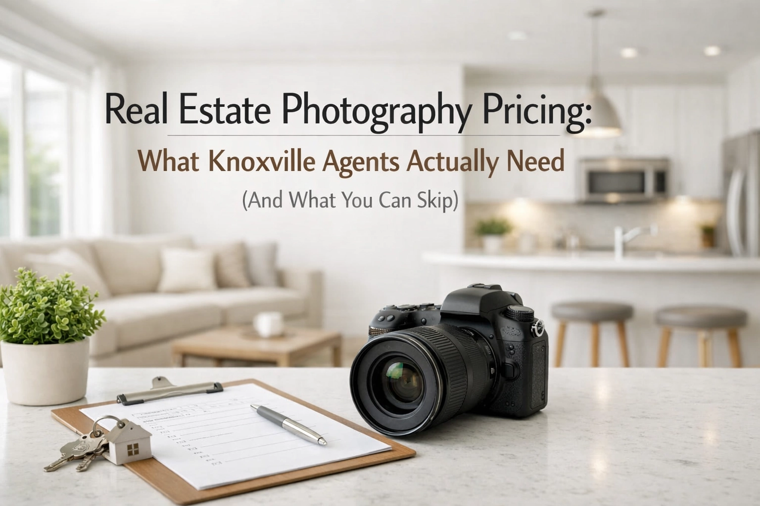 [HERO] Real Estate Photography Pricing: What Knoxville Agents Actually Need (And What You Can Skip)