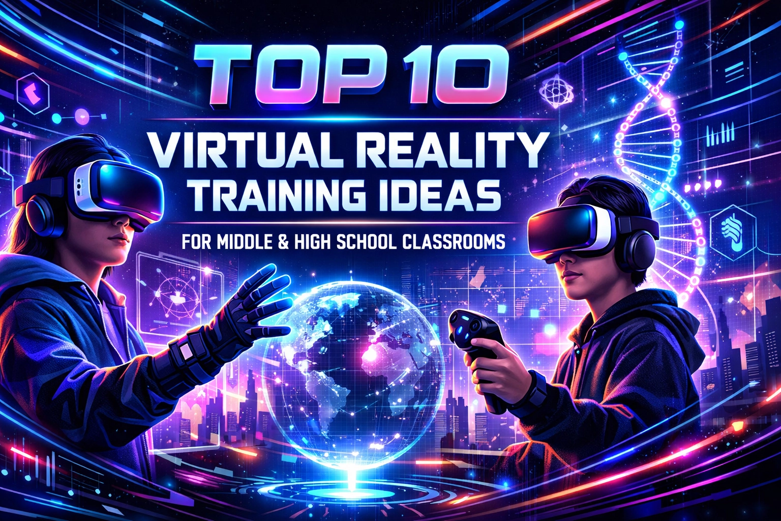 [HERO] Top 10 Virtual Reality Training Ideas for Middle and High School Classrooms