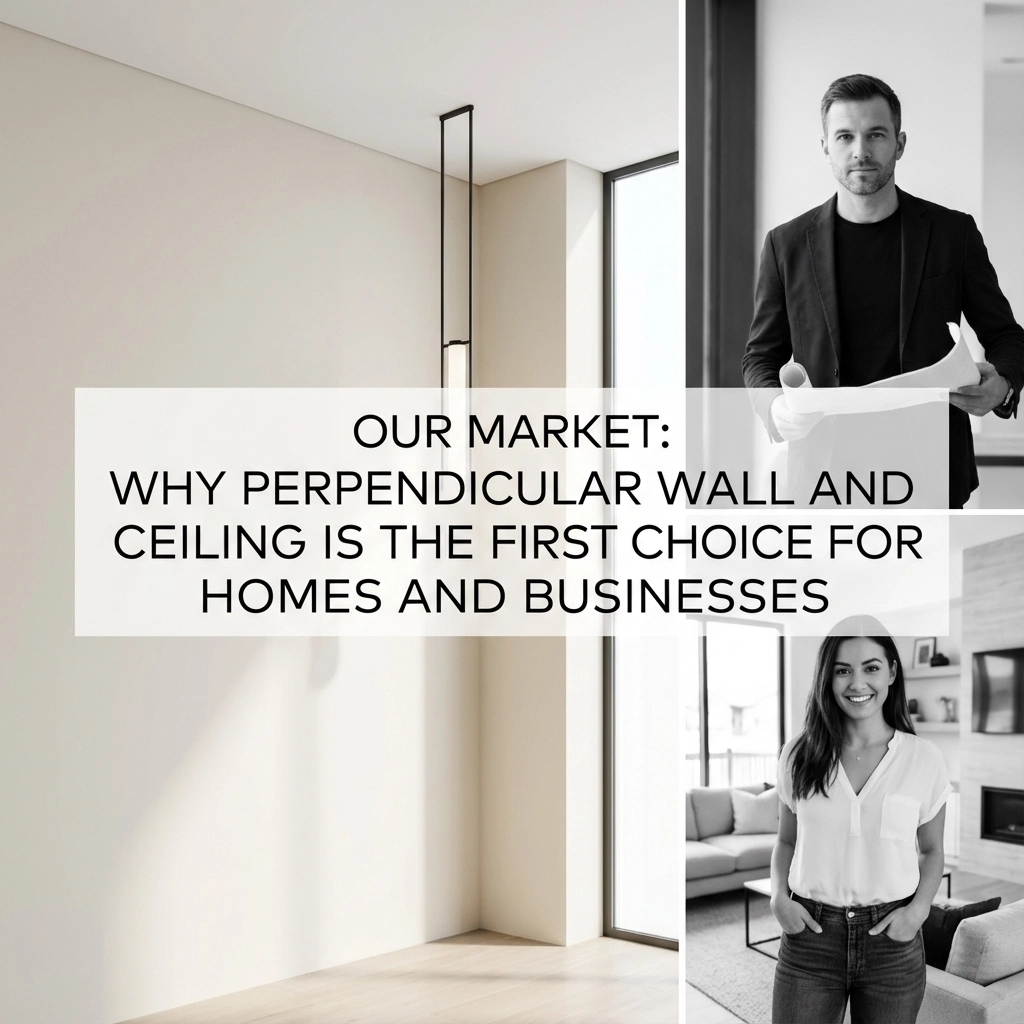 Our Market: Why Perpendicular Wall and Ceiling is the First Choice for Homes and Businesses
