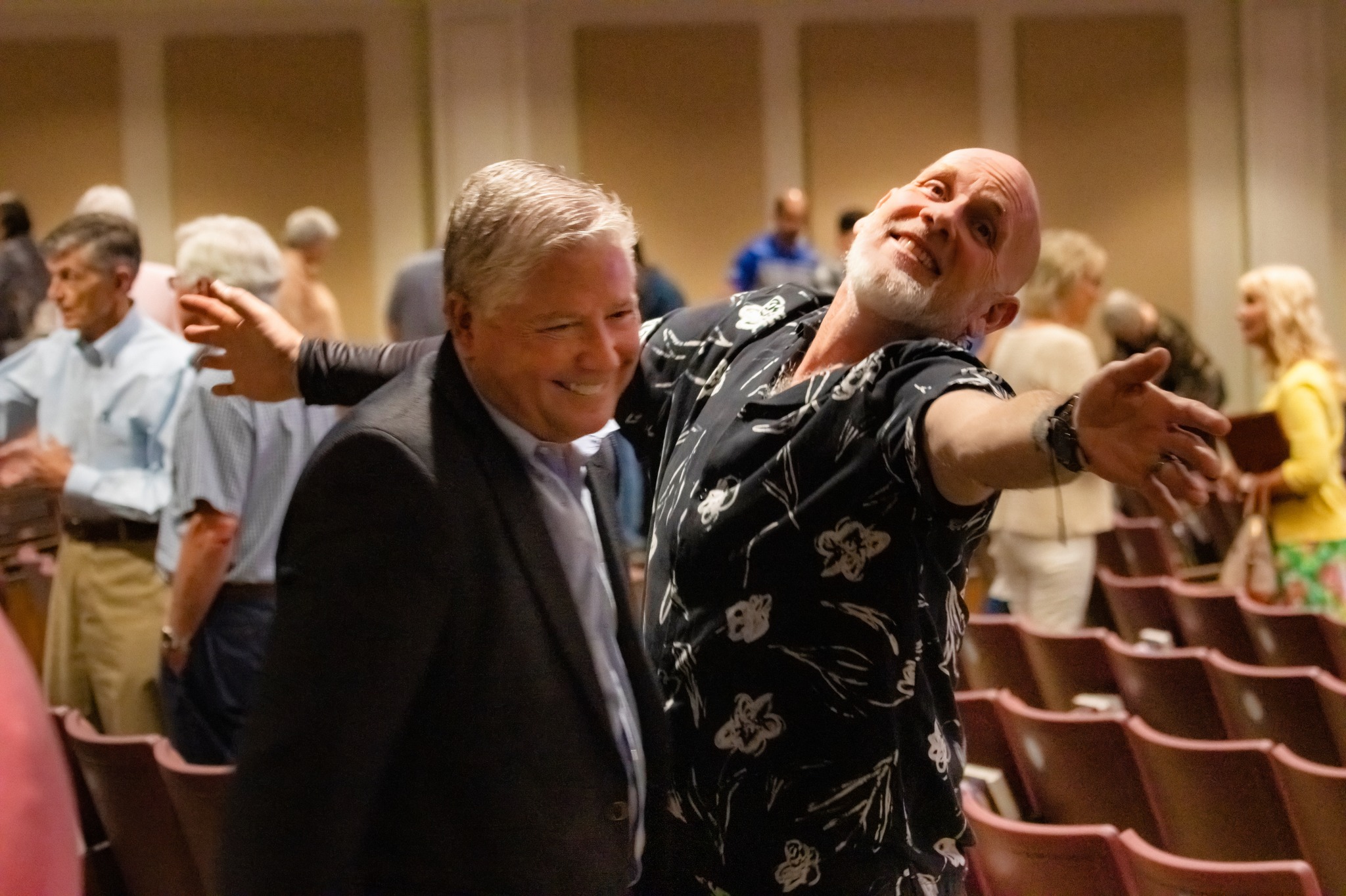 Greeting at First Assembly Memphis