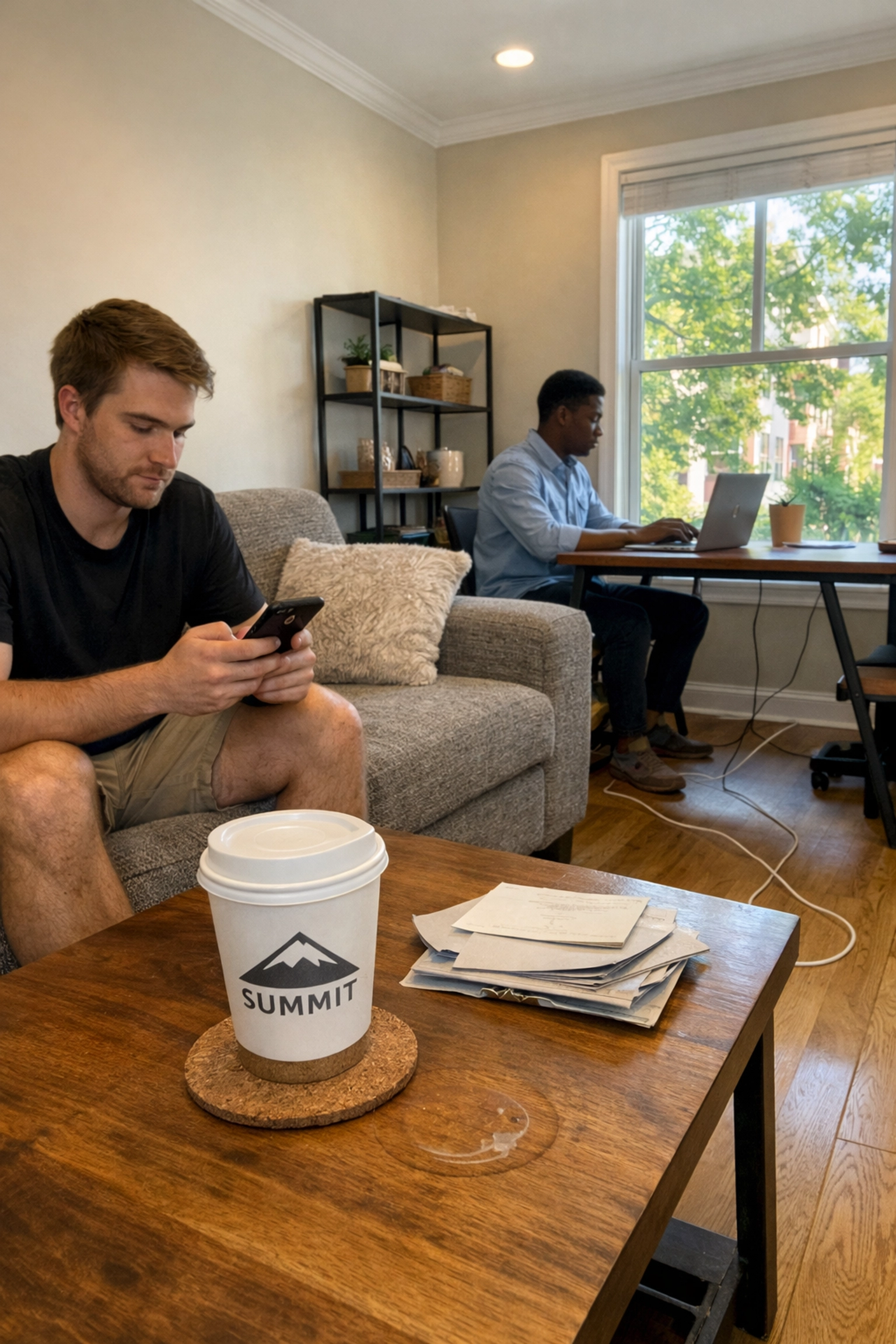 Vetted roommates in a modern Charlotte co-living space