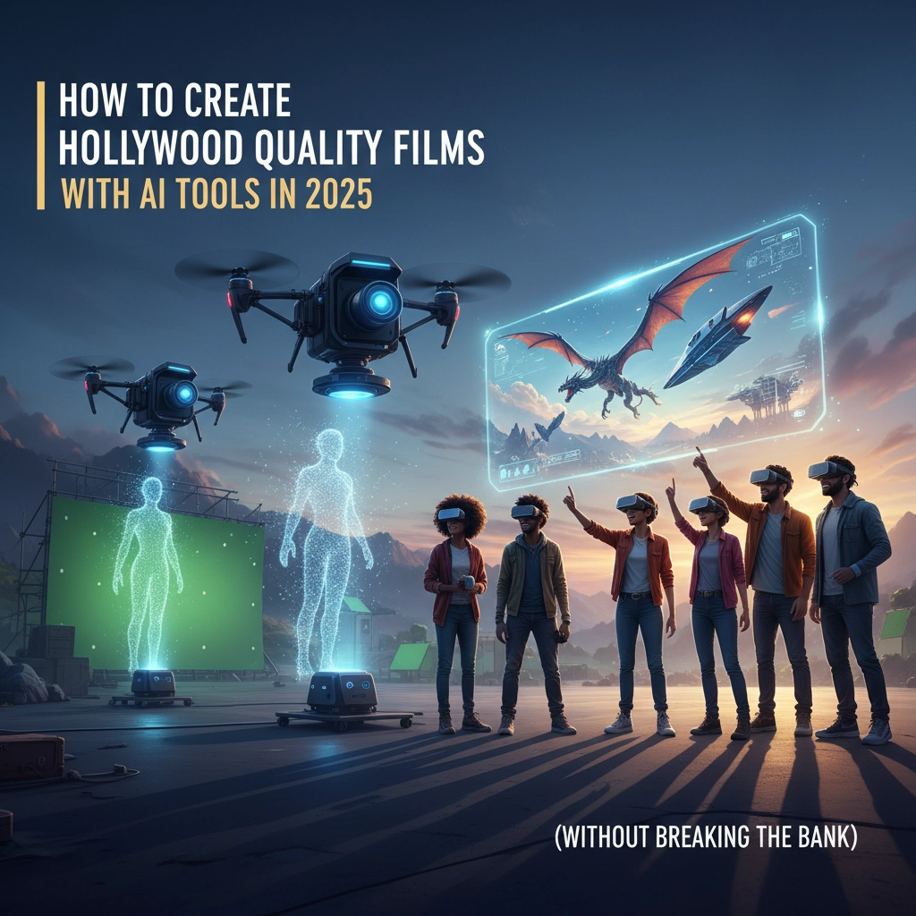 How to Create Hollywood-Quality Films with AI Tools in 2025 (Without Breaking the Bank)